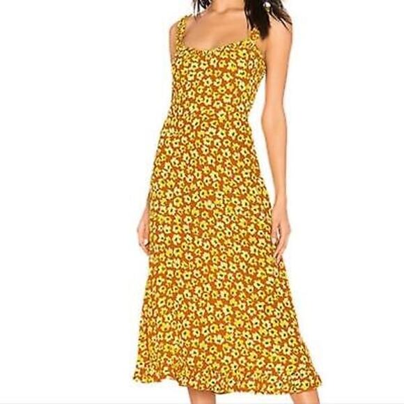 Faithfull the Brand Noemie Midi Dress - Picture 4 of 13